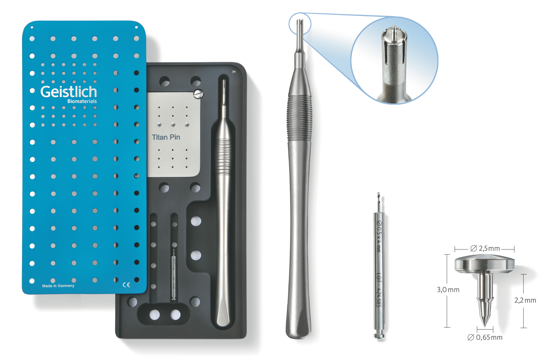 Foto von Membran-Pin System Starter Set