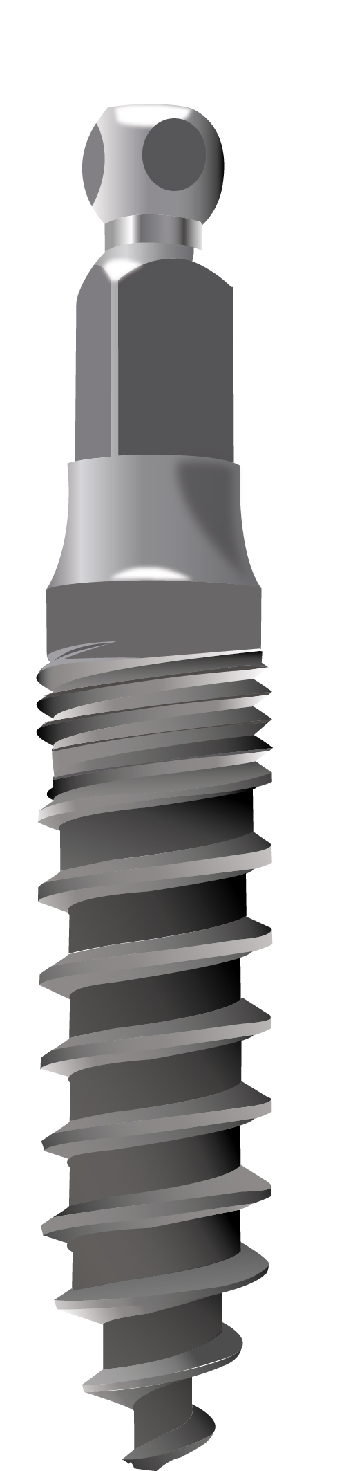 Tulpenkopf-Implantat – siehe Kugelkopf-Implantat