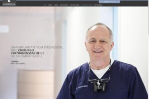 Startseite der Website von Sausmikat, Dr. Wolfgang