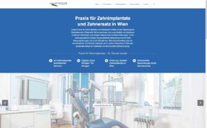 Startseite der Website von Jacobs, Dr. Konrad