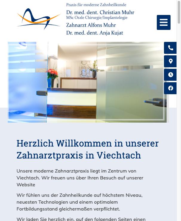 Startseite der Website von Muhr, Dr. Christian in Viechtach