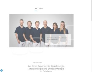 Startseite der Website von Partenheimer, Dr. Lars