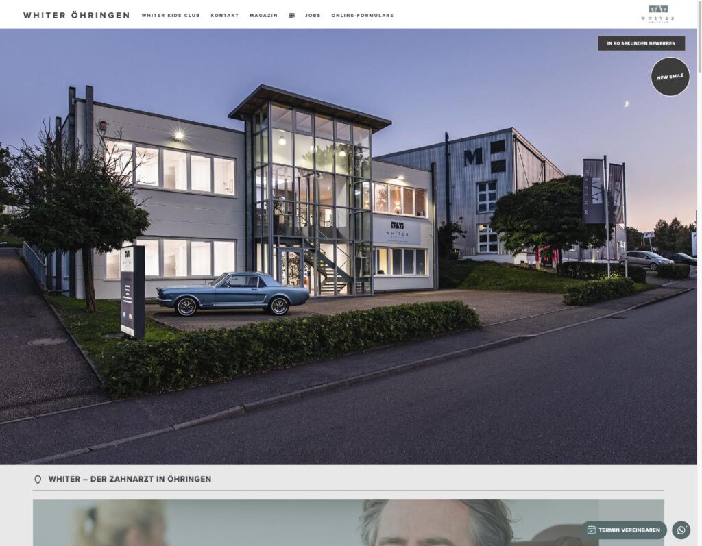 Startseite der Website von Praxisklinik Kielhorn + Kielhorn in Öhringen