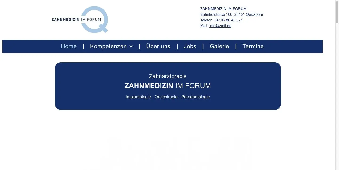 Zahnmedizin im Forum, Dres. Göthert & Schepers M.Sc.